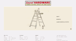 Desktop Screenshot of laurelhardware.com